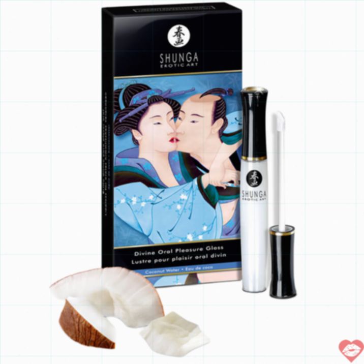 Shunga Lip Gloss Thổi Thơm Ngọt Nâng Tầm Oral 