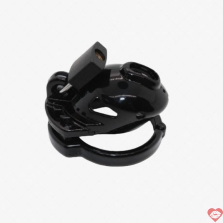 Khóa Chastity Vice Đen Mini Siêu Chặt Đam Mê 