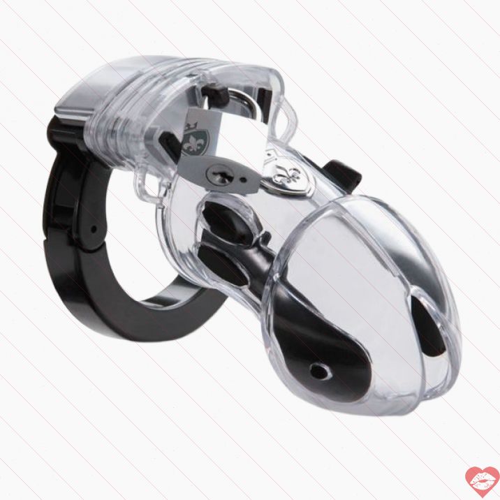 Mystim E-Lock Đen Trong Suốt Pubic Enemy Kích Thích Đức 