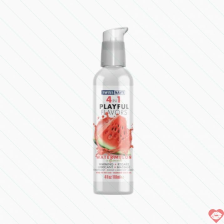 Swiss Navy Lube Dưa 4in1 Ăn Được 118ml Ngọt Ngào Thân Mật 