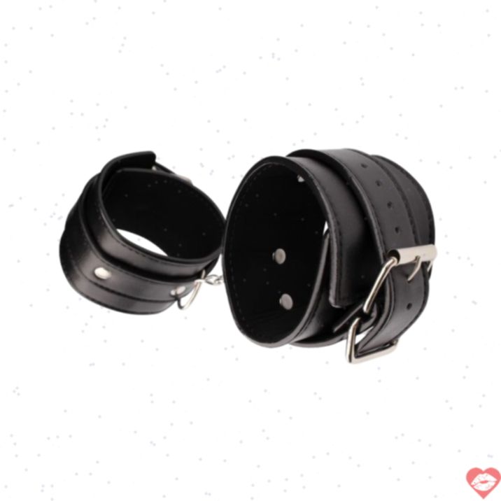 Khóa Tay Chisa Đen Cổ Điển BDSM Bền Bỉ Quyến Rũ 