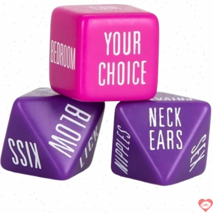 CEN Xúc Xắc Tím Hứng Tình Đam Mê Cao Cấp 