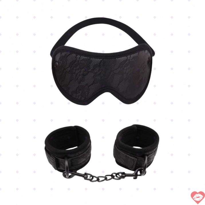 Chisa Bondage Set Đen Quyến Rũ Cám Dỗ Hoang 