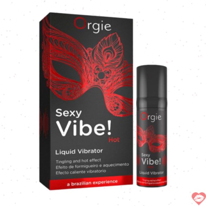 Orgie Sexy Vibe Hot Gel Nóng 15ml Cao Trào Dâm 
