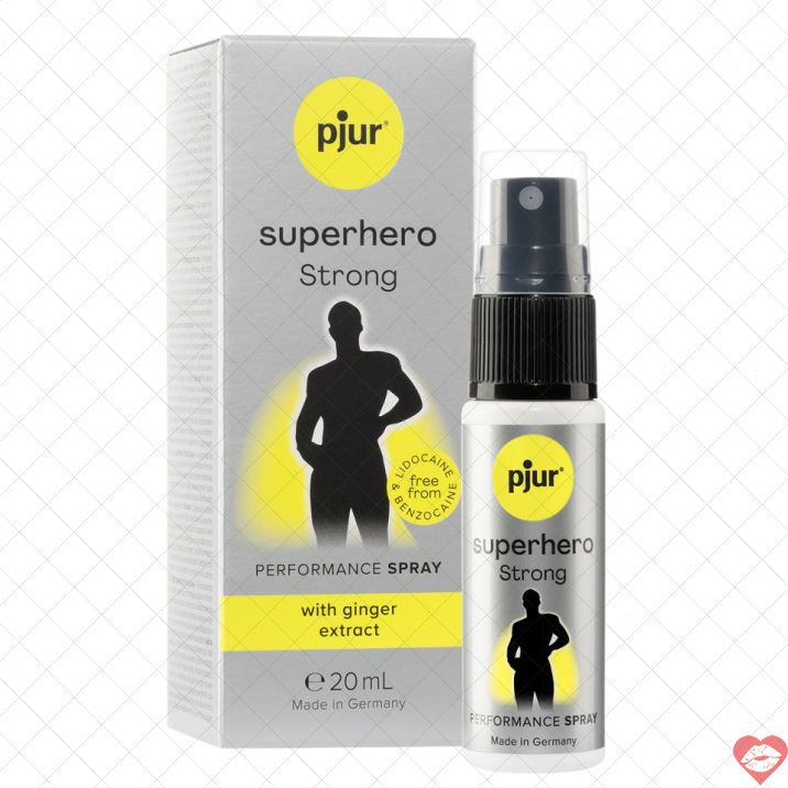 Spray Pjur Superhero 20ml Đức Tăng Thời Gian Phong Độ Nam 