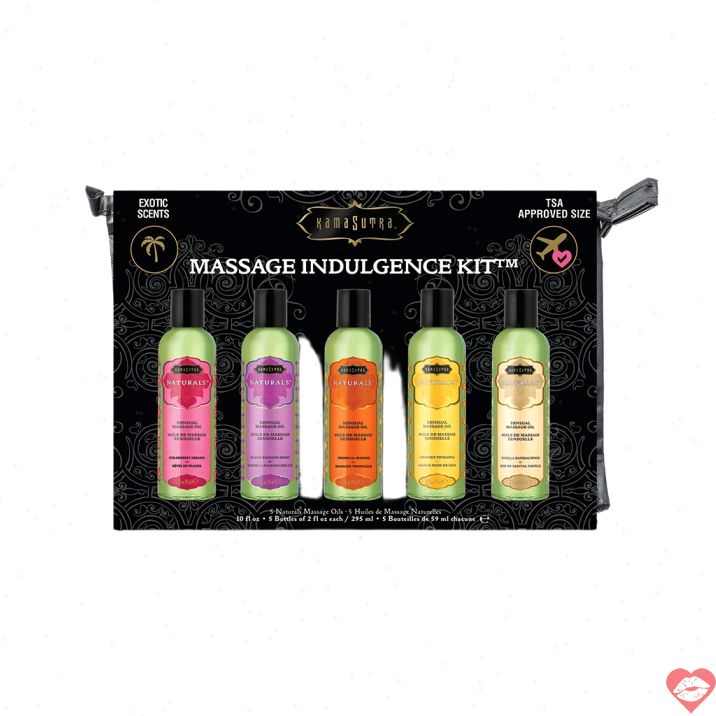 Kit Dầu Massage Kama Sutra 5 Loại TSA Du Lịch Gợi Tình 