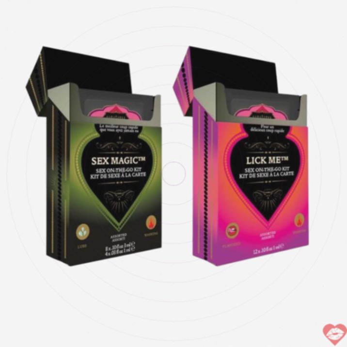 Kama Sutra Sex-To-Go Lube Kit Nhỏ Tiện Thân Mật 