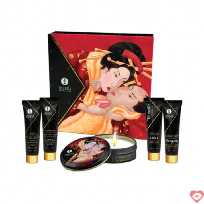 Geisha Secret Shunga Kit Mini Gợi Cảm Đam Mê Bí Quyết Nóng 
