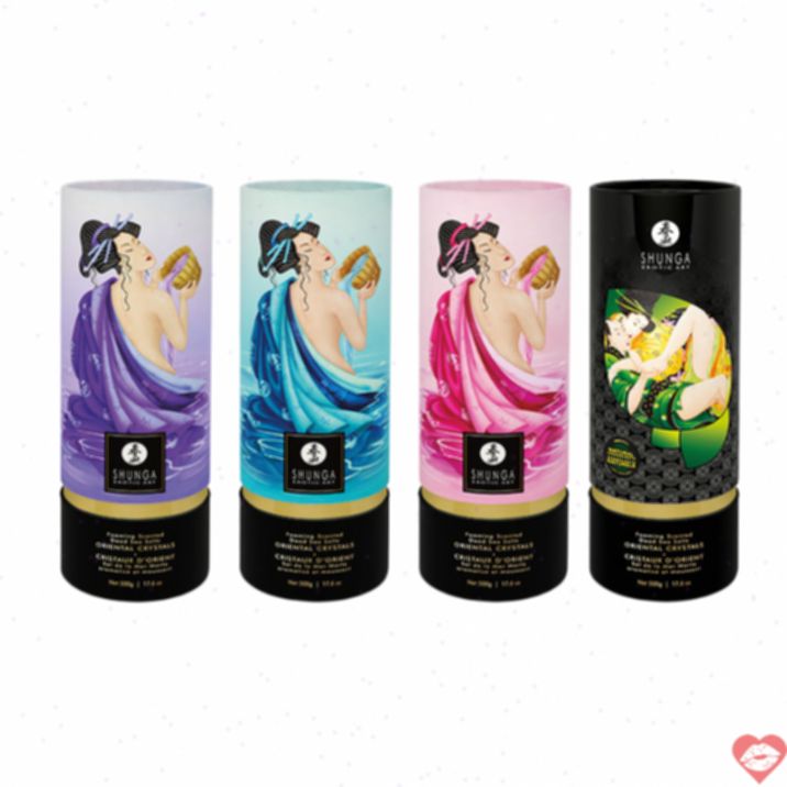 Shunga Crystals Muối Tắm Thơm Mịn Thư Giãn 