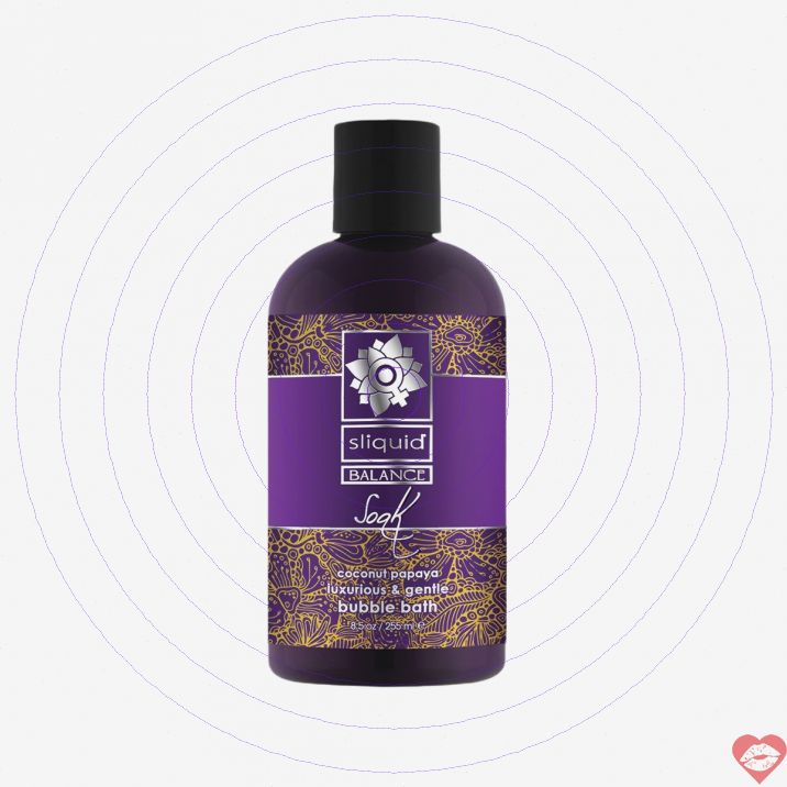 Sliquid Soak Bọt Tắm pH An Toàn Dịu Nhạy Cảm 