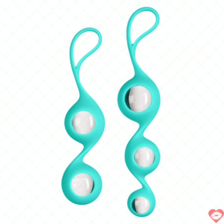 Cloud 9 Kegel Glass Mịn Tập Siết Vùng Kín 