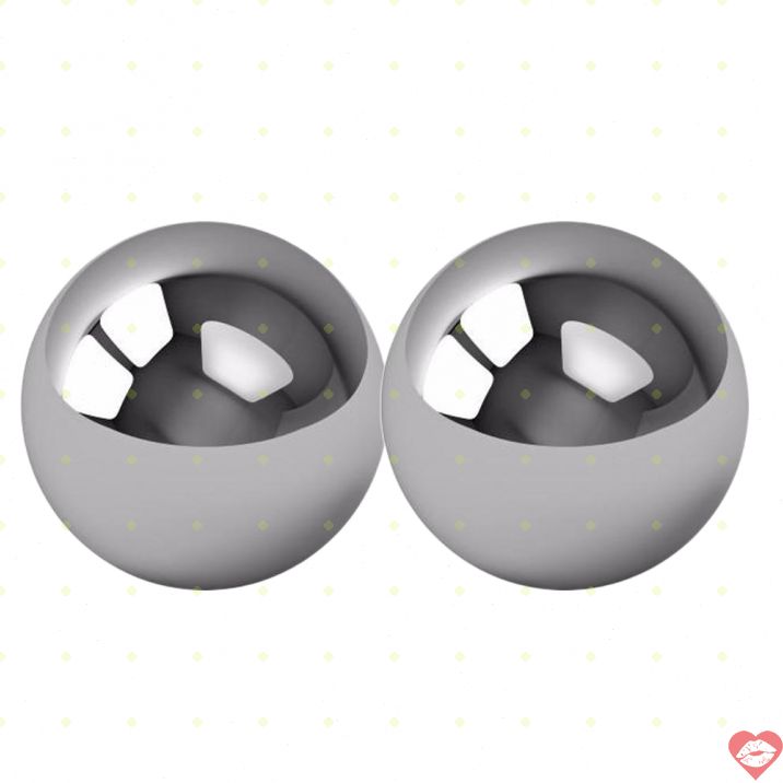 Sportsheets Steel Ben Wa Balls Kegel Thép Không Gỉ 