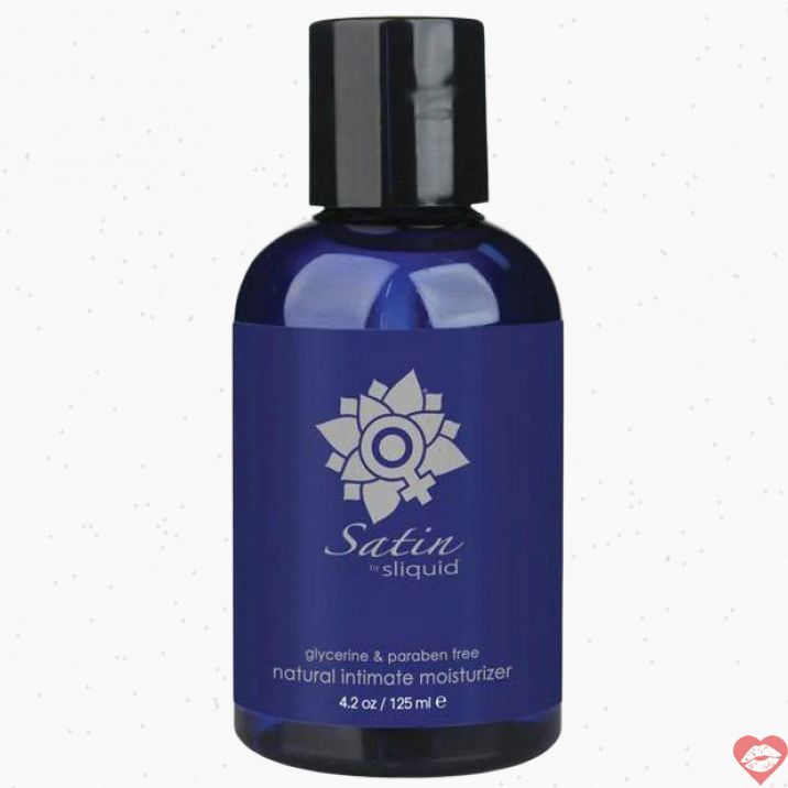 Sliquid Satin Lube 4.2oz Tự Nhiên Dưỡng Ẩm Hoàn Hảo 