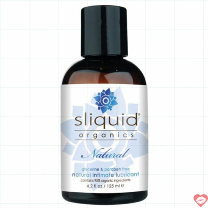 Sliquid Organics 4.2oz Hữu Cơ Trơn Tự Nhiên 