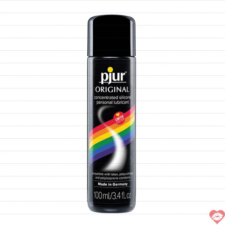 Gel bôi trơn silicone Pjur Rainbow bền bỉ đa sắc kích thích đam mê 