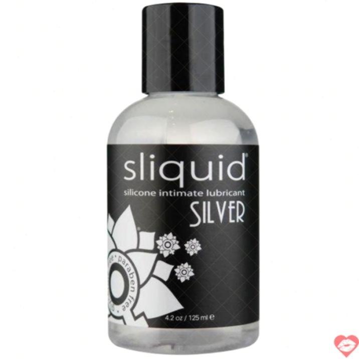 Sliquid Silver Lube Silicone 4.2oz Bền Firme Thỏa Mãn 
