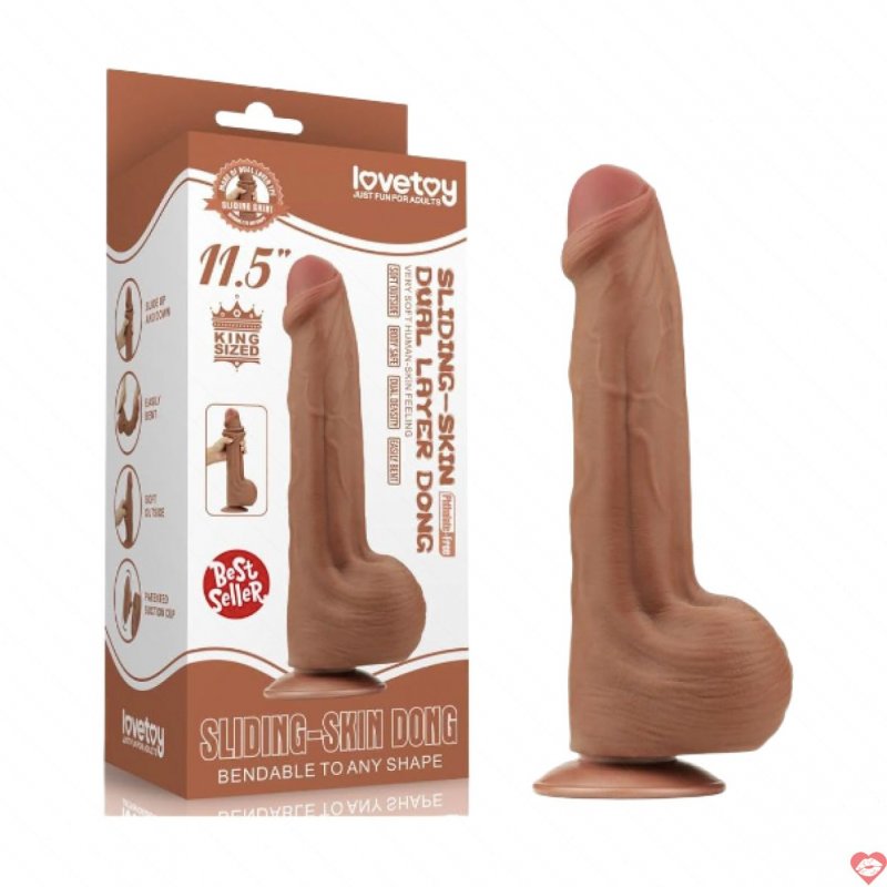 Cu giả Lovetoy 11.5 King Sized dual layer siêu thật size khủng 