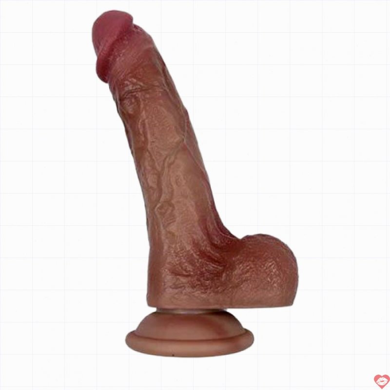 Dương vật giả Vua cơ bắp silicon giống thật size L rung kích thích cực mạnh 