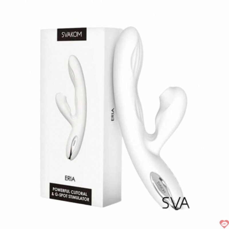 Dương Vật Giả Svakom Eria Rung Mút Sưởi Ấm Kích Thích Vùng Kín 