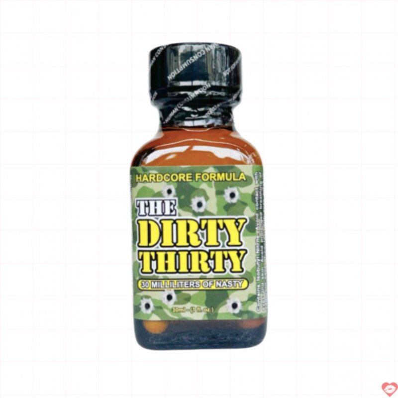 Popper Dirty Thirty 30ml Mỹ chính hãng loại mạnh, phê cao 