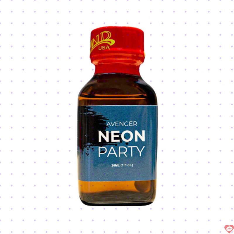 Chai Hít Popper PWD USA Avenger Neon Party Blue 30ml Tăng Hưng Phấn 