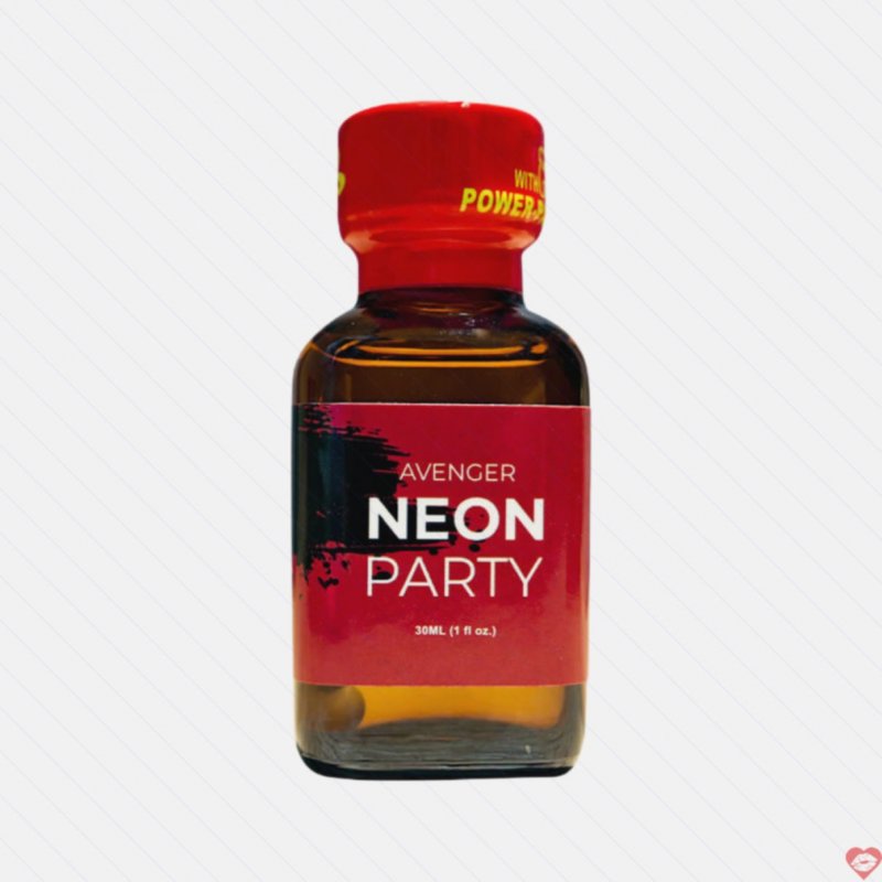 Popper Avenger Neon Party Red 30ml cho cặp đôi đồng tính 