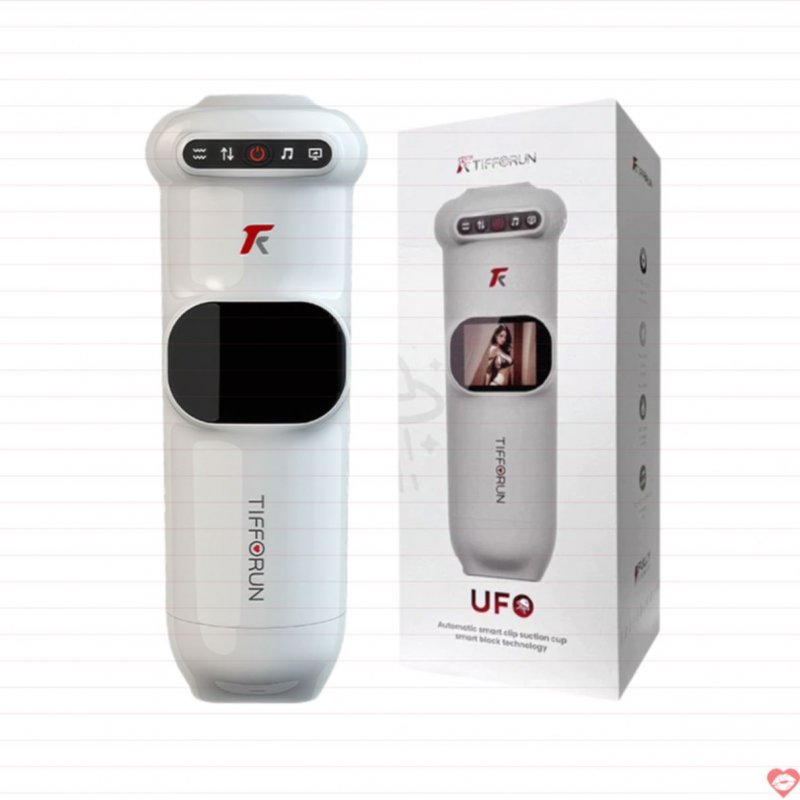 Âm đạo giả Yeain Tifforun UFO rung thụt có đèn LED cảm ứng 