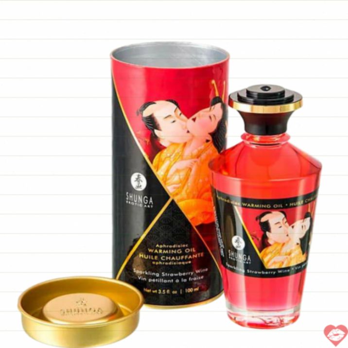 Gel massage Shunga Dâu Sâm Pan Nóng Ăn Được Thăng Hoa 