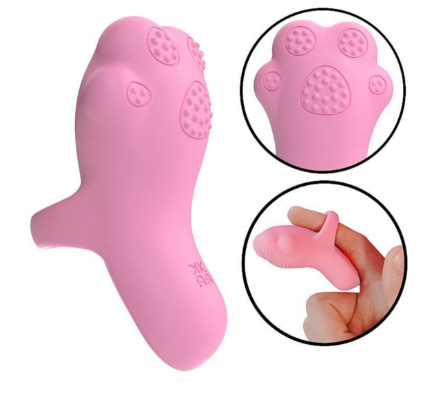 Ngón tay rung Vibrating Claws Mizzzee mèo êm ái nhẫn rung tình yêu