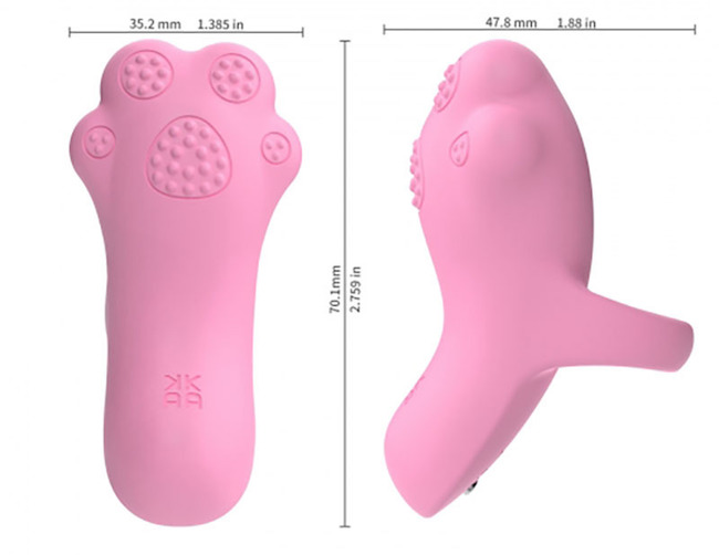 Ngón tay rung Vibrating Claws Mizzzee mèo êm ái nhẫn rung tình yêu