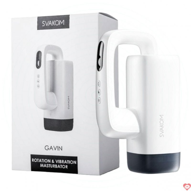 Svakom Gavin máy thủ dâm tự động rung thụt làm nóng app điều khiển 