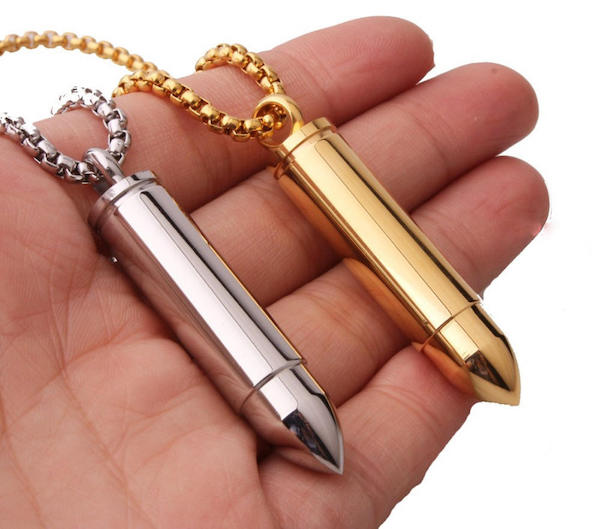 Trứng rung inox COC SWAVE Ms-271 dây đeo cổ 10 chế độ rung