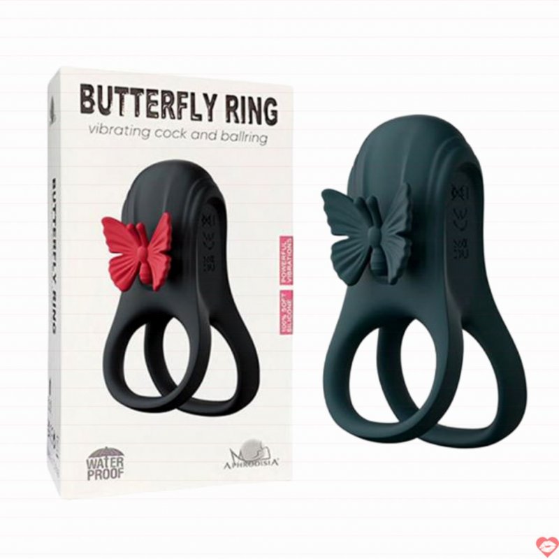 Vòng rung đôi Butterfly Ring tăng khoái cảm cho các cặp đôi 