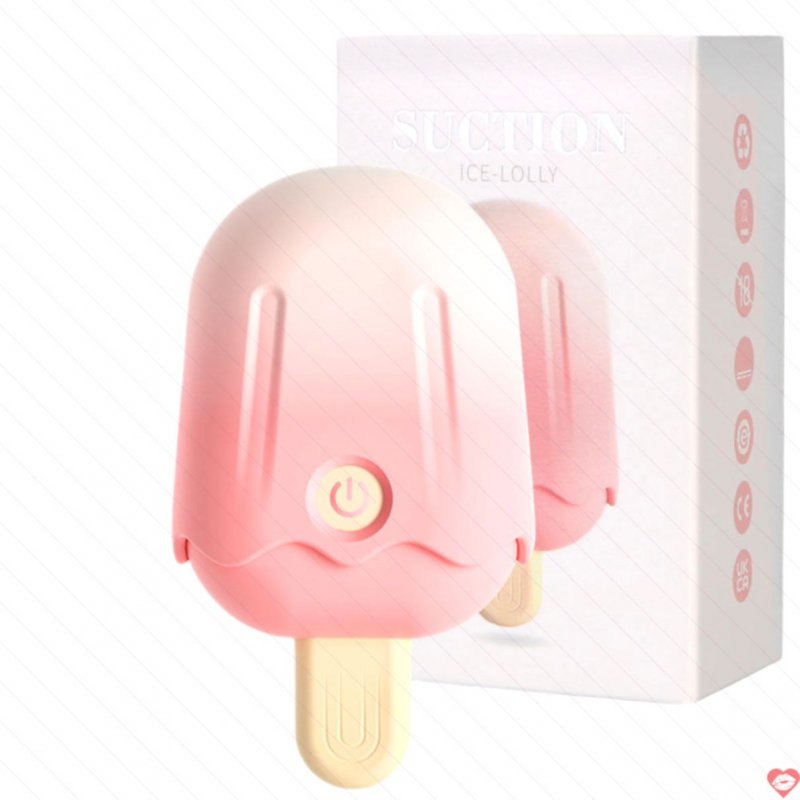 Trứng rung hút mini Suction Ice Lolly que kem massage điểm G nhỏ gọn 