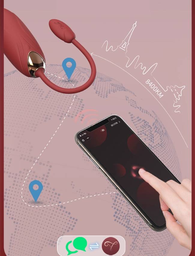 Trứng rung Viotec Violet Pro app điện thoại 9 chế độ rung