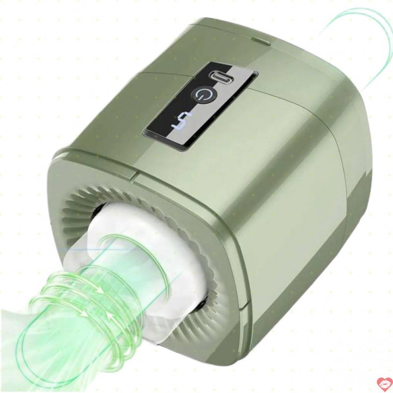 Cốc thủ dâm Erectile Stem Ailebo rung thụt xoay nhỏ gọn cao cấp 