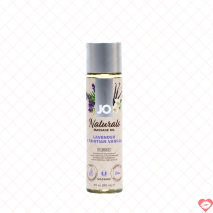 Dầu Massage JO Lavender 120ml Thư Giãn Nóng 
