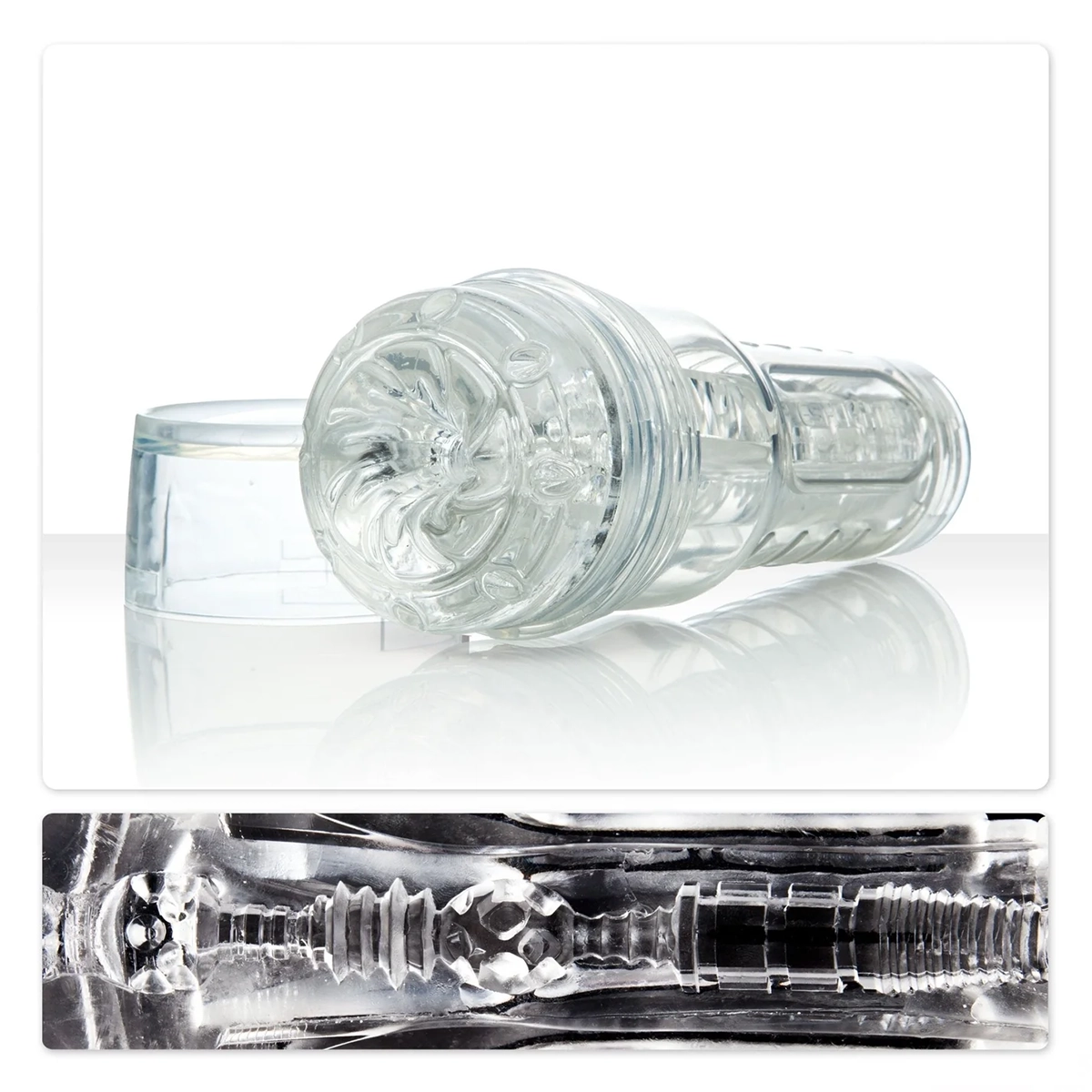 Âm đạo giả Fleshlight Go Torque Ice gọn nhẹ, silicon mềm mại sướng