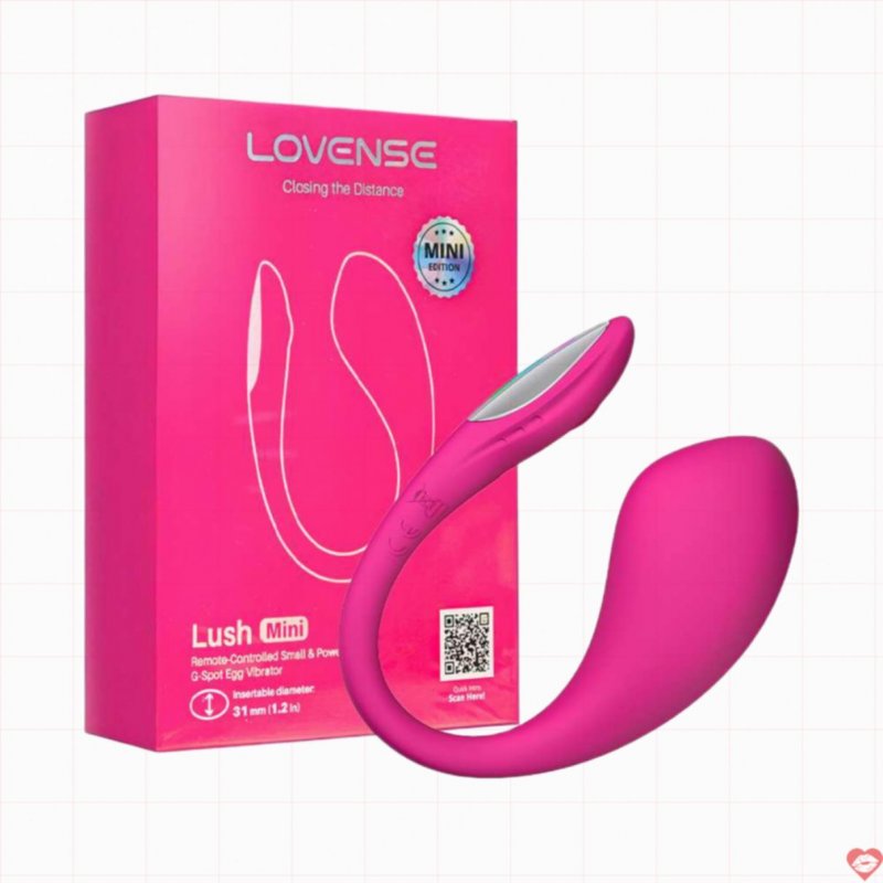 Trứng rung Lovense Lush Mini không dây điều khiển qua app 