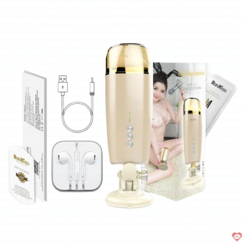 Âm đạo giả ManMiao MR-02 rung đa điểm nhiều chế độ êm ái 