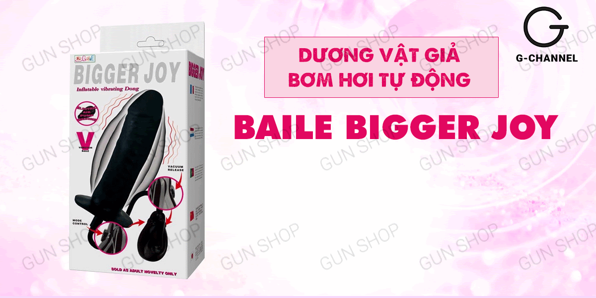 Dương vật giả Lybaile Bigger Joy tự động bơm hơi thay đổi kích thước