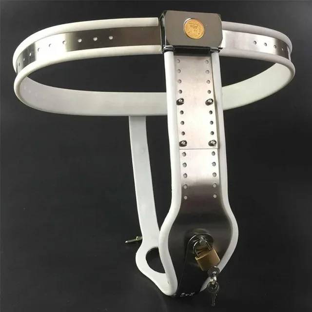 Quần lót khóa trinh tiết nữ BDSM thép không gỉ độc đáo