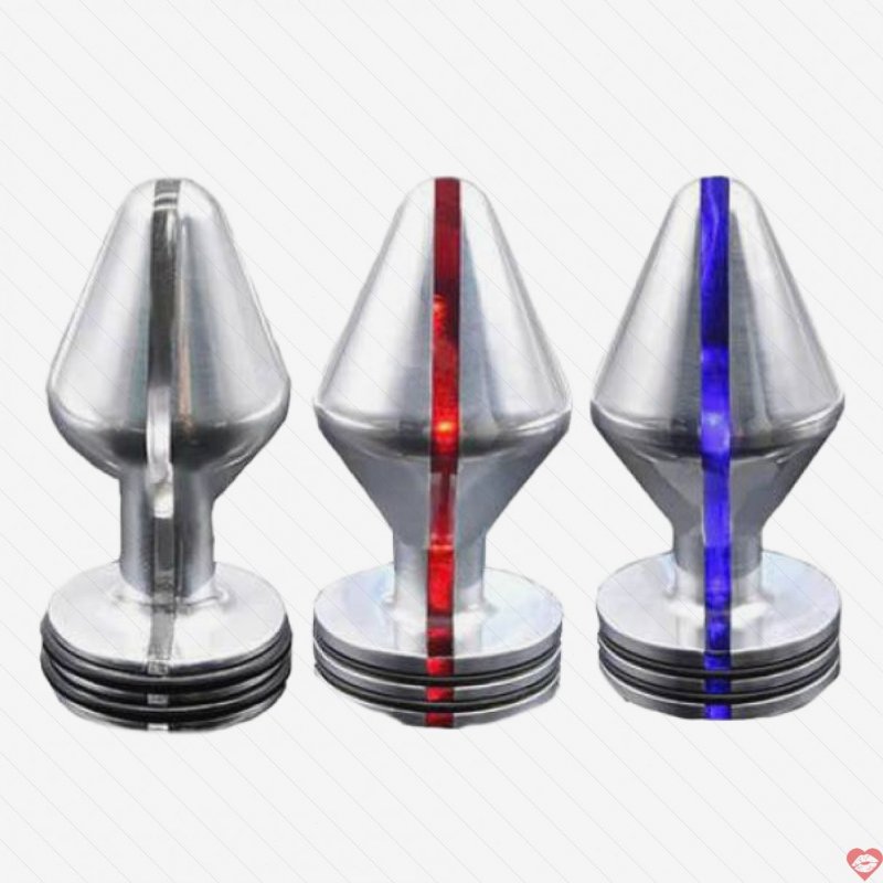 Phích cắm hậu môn xung điện Butt Plug Anal Speculum đồng điệu BDSM 