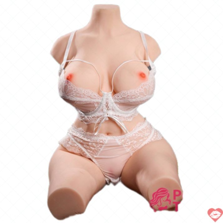 YouQ Torso Ngực To TPE 18kg 3 Lỗ Chân Thực 