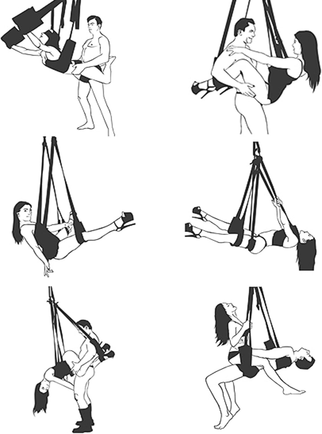 Ghế đu treo hỗ trợ tư thế quan hệ độc đáo bền đẹp kích thích hàng đầu