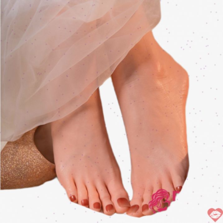 SHE Chân Silicon 0.9kg Fetish Thực Tế Nóng Bỏng 