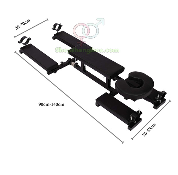 Dụng cụ cố định cơ thể K9 trừng phạt bạn tình kèm dương vật giả