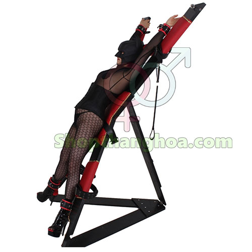 Giàn chữ X cố định cơ thể BDSM tra tấn cực phê GSM005
