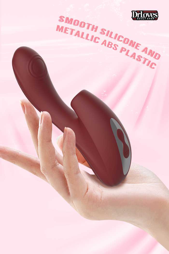 Máy rung Kissen Nymph 3in1 CHISA sạc pin 10 chế độ rung hút