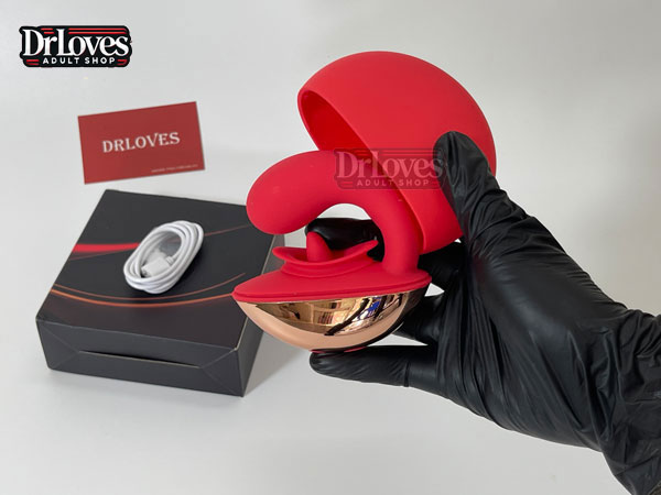 Trứng rung Ji Yu mặt trăng 10 chế độ rung liếm điểm G